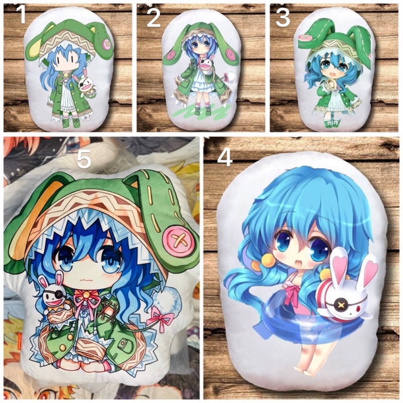 ตุ๊กตาหมี Yoshino Date A Live พร้อมรูปถ่าย 2 ข้าง/หมอนนอน Yoshino