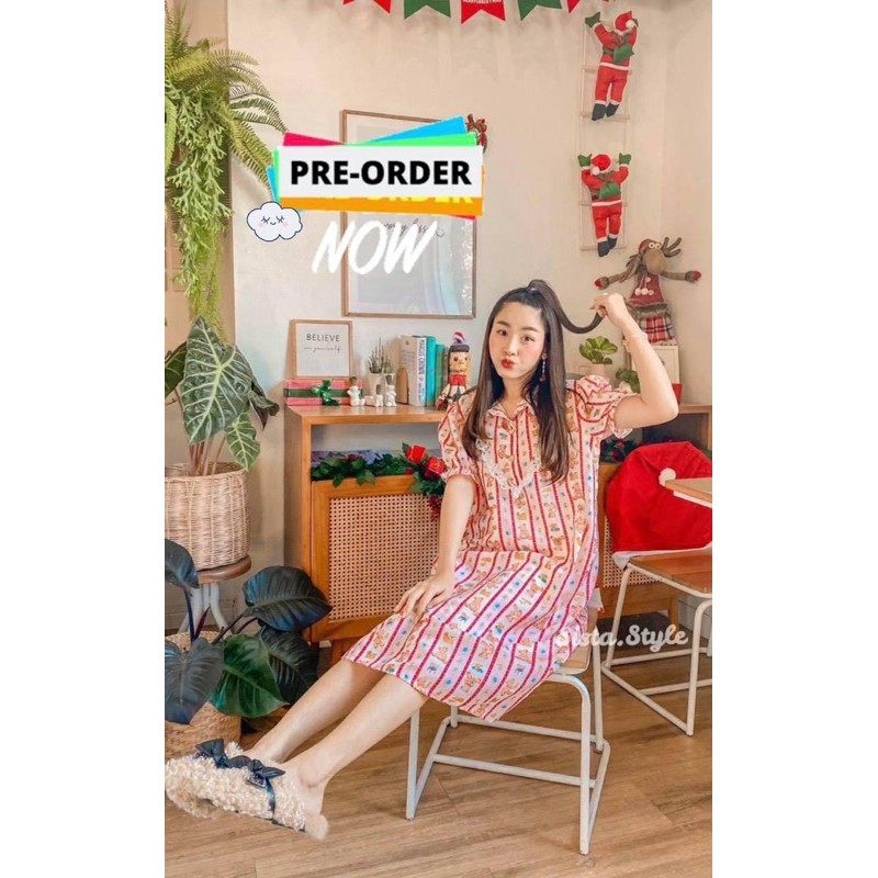 New เดรสหมี ร้าน Sista.Style🤎