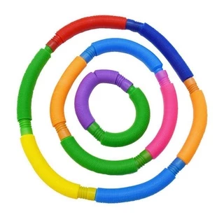 🌈ส่งจากไทย🌈 Fidget Pop Tube Toy ของเล่นท่อยืดหดต่อได้ (4-8 ชิ้น) ของเล่นเสริมทักษะ กล้ามเนื้อมัดเล็ก