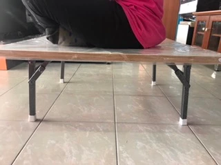 โต๊ะญี่ปุ่น ขนาด 75X75 Cm หน้าเคลือบคุณภาพ กันนำ้ได้
