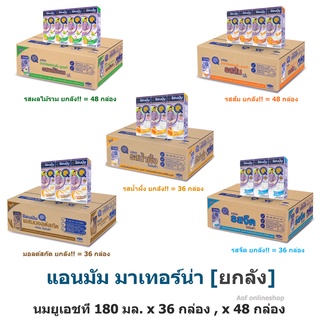 [ยกลัง] Anmum Materna แอนมัม มาเทอร์น่า นมยูเอชที 180 มล. x 36 กล่อง , x 48 กล่อง