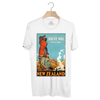 BP123 เสื้อยืด Retro City : New Zealand