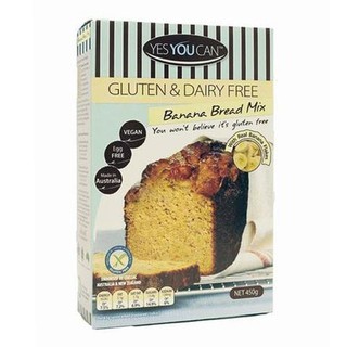 Yes You Can Banana Bread Mix Gluten Free 450g.