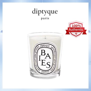 Diptyque Scented Candle 190g Baies Roses Mimosa Figuier Santal Tubereuse