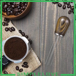 [Simplelove] เครื่องมือกวนกาแฟเข็ม Distributor พร้อมที่วาง 4-Pin 1ชิ้น