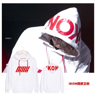 Pre เสื้อฮู้ด IKON WHITE FANMADE