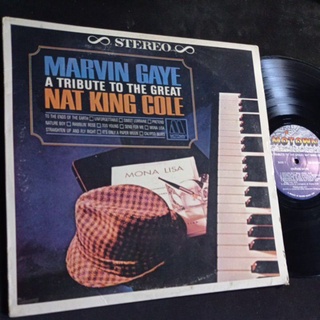 แผ่นเสียง 12 นิ้ว รวมเพลงฮิต Nat King Cole Marvin Gaye a tribute to the great ทดลองฟังได้ครับ