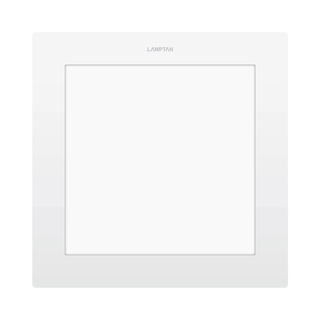 Chaixing Home โคมดาวน์ไลท์หน้าเหลี่ยม 11 นิ้ว LED 24W DL LAMPTAN รุ่น Slim Alu SQ 24W/DL สีขาว