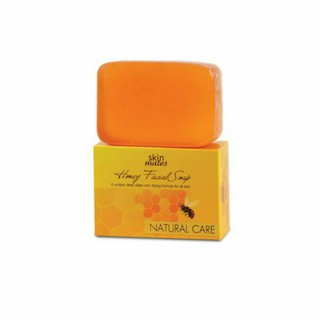 SK6007 SKIN MATES NATURAL CARE BOTANICAL HERBAL HONEY FACIAL SOAP สบู่ก้อนน้ำผึ้งทำความสะอาดผิวหน้า 90 กรัม
