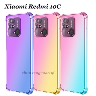 เคสโทรศัพท์มือถือ กันกระแทก ไล่โทนสี สําหรับ Xiaomi Redmi 10C Redmi 9 9A 9C 10 4G 12C