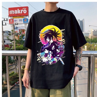 กระหน่ํา เสื้อยืดลําลอง แขนสั้น พิมพ์ลาย Dororo Hyakkimaru คุณภาพสูง สวมใส่สบาย แฟชั่นใหม่ สําหรับคู่รักS-5XL