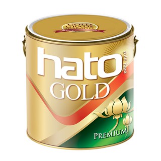 สีทอง HATO MG111 ฮาโต้ (สูตรนํ้ามัน) ทองอเมริกา ขนาด 3.785 ลิตร (1 แกลลอน 1600.-) MG-111