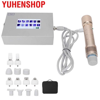 Yuhenshop Multifunctional Shockwave Therapy Machine Deep Tissue Percussion Body Relaxation ED Treatment 110‑240V