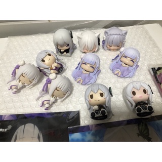 Re:Zero re zero  ของสะสม รีเซทชีวิต ฝ่าวิกฤตต่างโลก รีซีโร่ ลิขสิทธิ์แท้ การ์ด โปสการ์ด พวงกุญแจ สแตนดี้ โมเดล แฟ้ม