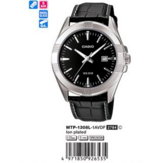 Casio แท้💯% รุ่น MTP-1308L-1AVDF นาฬิกาผู้ชาย