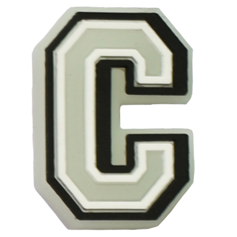Luminous Capital ตัวอักษรภาษาอังกฤษรองเท้า Charms Buckles อุปกรณ์เสริม jibits สําหรับ crors รองเท้าแตะตกแต่งของขวัญ Xmas