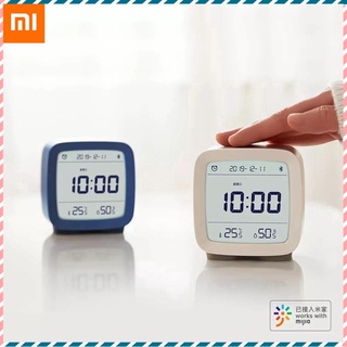 Xiaomi Cleargrass นาฬิกาปลุกบลูทูธ บอกอุณหภูมิ ความชื้น แบบอัจฉริยะจอ หน้าจอ LCD ปรับแสงได้