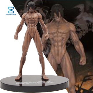 โมเดลฟิกเกอร์ Funny Anime Attack On Titan Eren ของเล่นสําหรับเด็ก