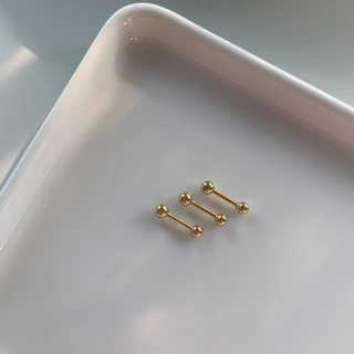 A.piece จิวเงินแท้ [all silver 925] Dot piercing