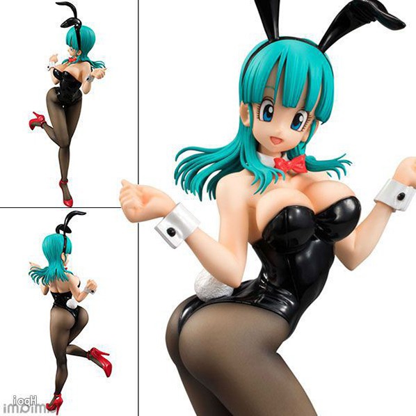 Figure ฟิกเกอร์ Model โมเดล Dragon Ball Gals ดราก้อนบอล Bulma Bunny Girl บลูม่า บูลม่า 1/7 บันนี่เกิ