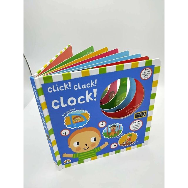 (In Stock) พร้อมส่ง Big Book เล่มใหญ่จุใจ Click Clack Clock มาเรียน ...