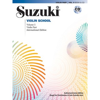 Suzuki Violin School, Volume 5 (00-34425)