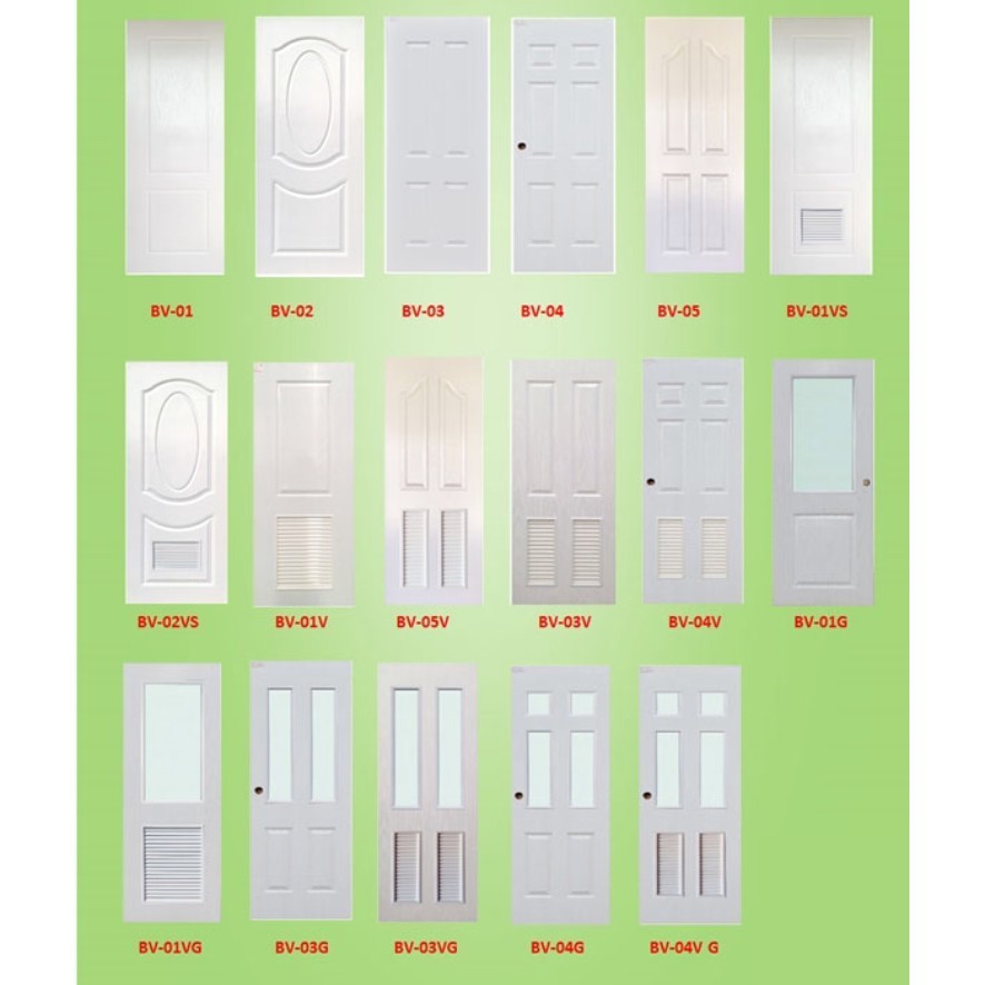 ประตู บานประตู UPVC 70 x 200  ใช้สำหรับภายนอก/ภายใน