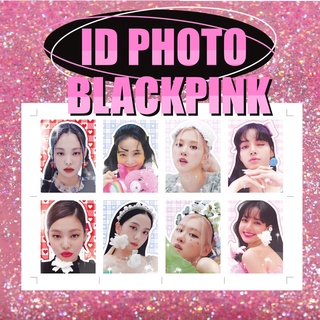 🌈id photo blackpink 🌈 3x4 cm กระดาษอัดรูปดิจิตอลแท้ 230แกรม