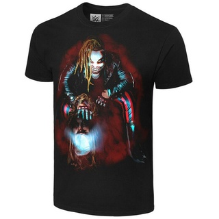 แฟชั่นคลาสสิกใหม่ เสื้อยืดลําลอง แขนสั้น พิมพ์ลาย Wwe Bray Wyatt The Fiend Lantern Photo ของแท้ สําหรับผู้ชาย VBN19126