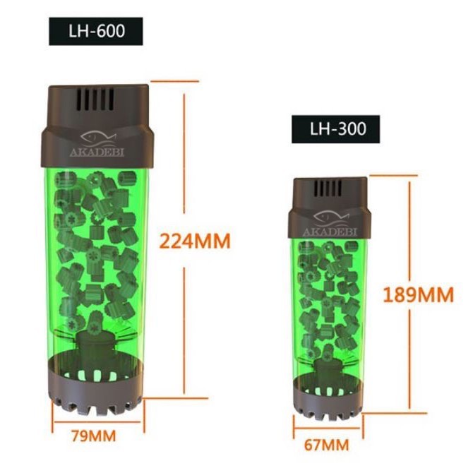 QANVEE  K1 FILTER MEDIA SYSTEM ปลาแม่น้ําแม่น้ําแดงแดงแดง LH-300 & LH-600