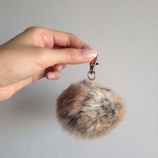 Pur fur keychain