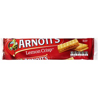 ✨นาทีทอง✨ Arnotts Lemon Crisp Cream Biscuits 250g บิสกิตสอดไส้ครีมรสเลมอน คุณภาพระดับพรีเมี่ยม