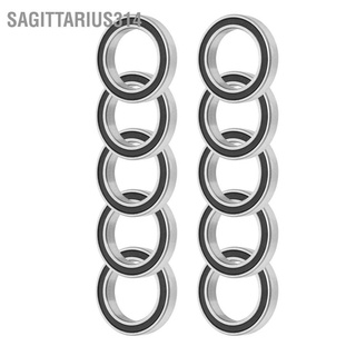 Sagittarius314 10pcs 6805-2RS Rubber Sealed  Deep groove Ball Bearings 25mm*37mm*7mm