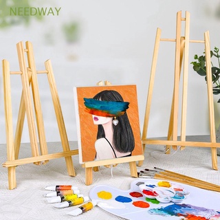 NEEDWAY Classroom Painting Easel Adults Holder Display Stand Artist Wooden Students Art Craft Kids Exhibition Shelf