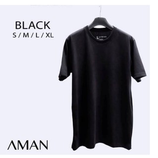 By AMAN Cotton 100% SUPERSOFT (นุ่มพิเศษ) BLACK