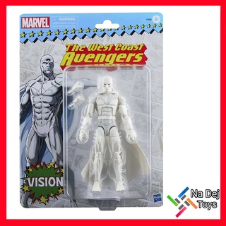 Marvel Legends West Coast Avengers Comics Vision 6" Figure  มาเวล เลเจนท์ เวส โคสท์ อเวนเจอร์ส วิสชั่น ขนาด 6 นิ้ว