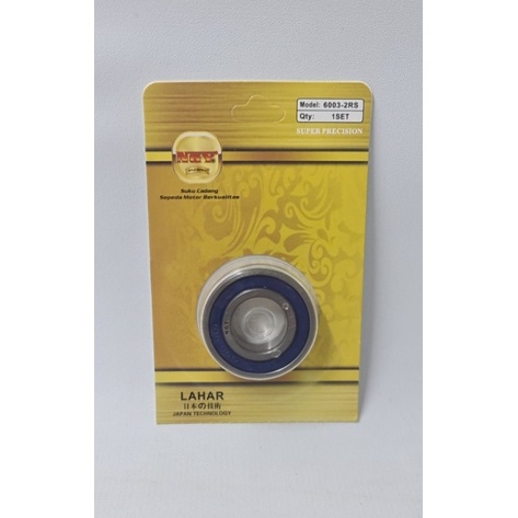 แบริ่ง Lahar Laker 6003 2RS 6003-2RS 6003 2 RS NGY Gold