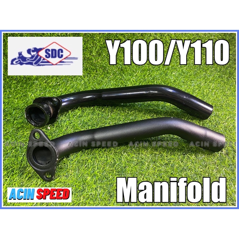 SDC Y110 Y100 SS2 Manifold, Yamaha Y100 Sport 2 SS1 SS2 Manifold, คอท่อไอเสีย, Manifold
