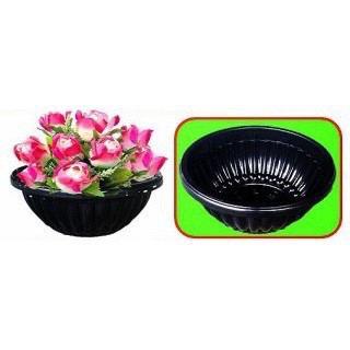 พร้อมส่ง กระถางต้นไม้พลาสติก กระถางปลูกต้นไม้ กระถางทรงฟักทอง แบบก้นเจาะรู EJTT65664 - รูปที่ 2