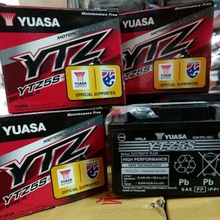 แบ็ตเตอรี่ มอเตอร์ไซค์ YOUSA YTZ5s 12V 5A