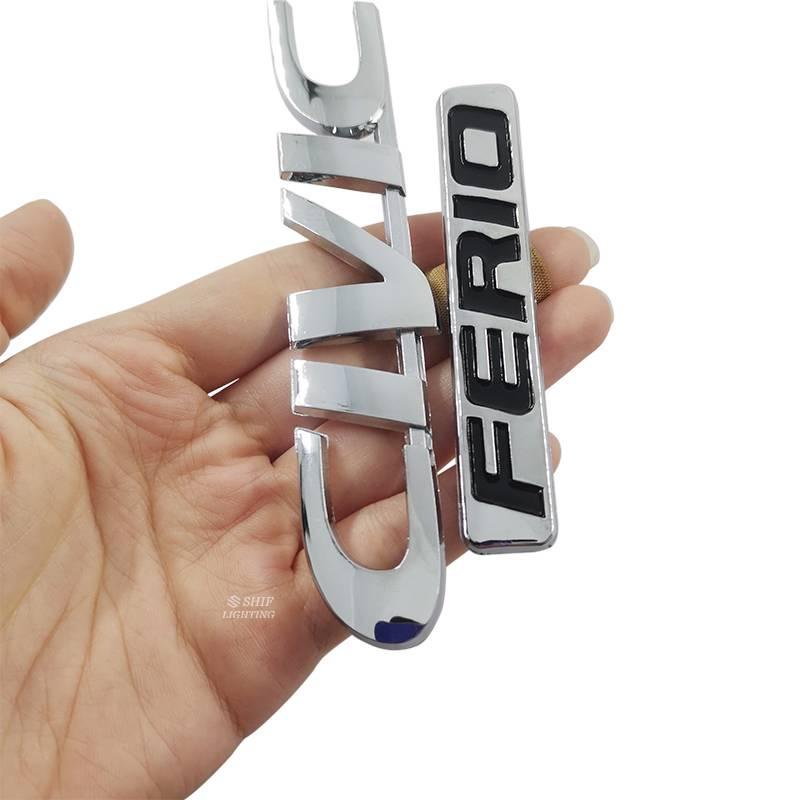 1 x ABS CIVIC FERIO โลโก้รถอัตโนมัติด้านหลังสัญลักษณ์สติกเกอร์เปลี่ยนสําหรับ HONDA CIVIC ราคา ถูกที่สุด ดีลบีเคเค แกลเลอรีภาพที่ 7