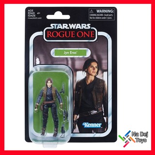 Jyn Erso Star Wars Kenner Vintage 3.75" Figure จิน เออร์โซ สตาร์วอร์ส วินเทจ ขนาด 3.75 นิ้ว