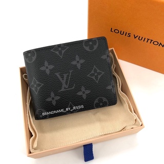 (ผ่อน0% X10 เดือน) NEW LV New multiple wallet Monogram Eclipse