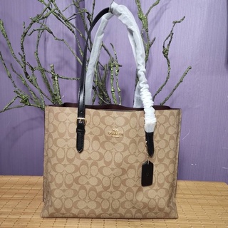 COACH MOLLIE TOTE IN SIGNATURE CANVAS (COACH 1665)