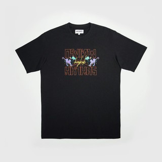 เสื้อยืดใหม่Mahanakhon Lifestyle T-Shirt Hanuman/BKK เสื้อยืดมหานคร ไลฟ์สไตล์ สตรีทแฟชั่น ลายหนุมาน สีดำขนาดเต็มS-3XL