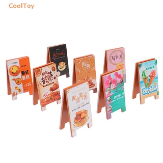 Cooltoy บอร์ดแสดงผล ขนาดเล็ก 1:12 แฮนด์เมด สําหรับตกแต่งบ้านตุ๊กตา ขายดี