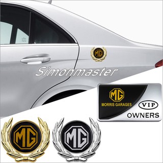 สติกเกอร์โลหะ สําหรับติดตกแต่งรถยนต์ รถบรรทุก MG ZS HS MG3 MG5