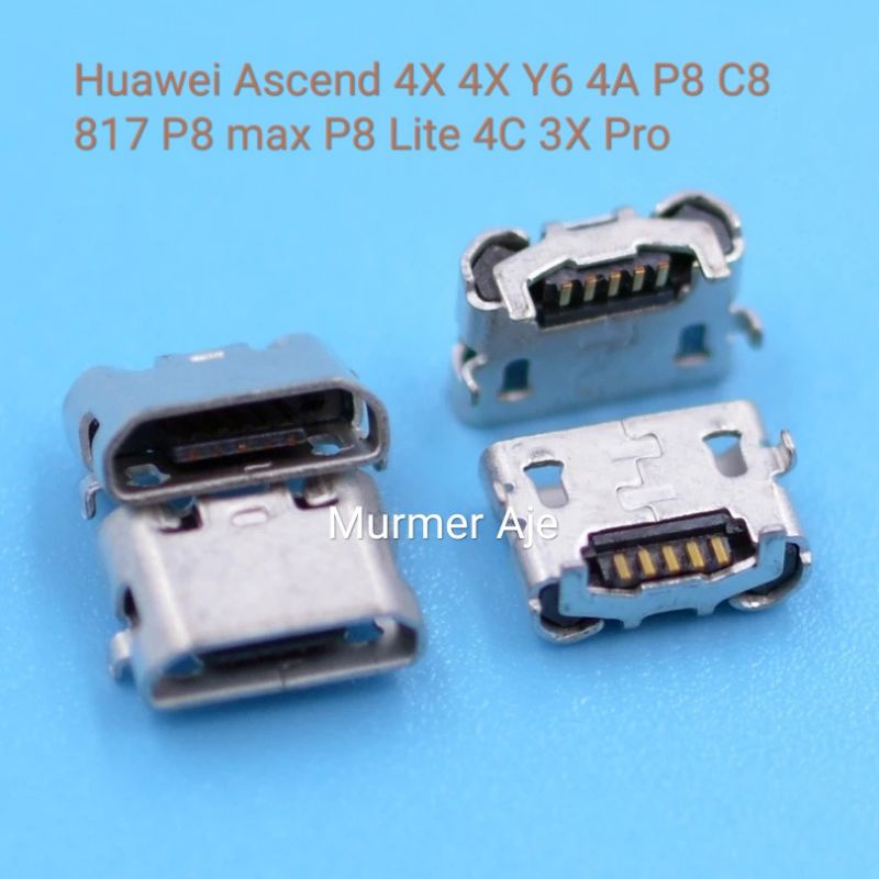 Huawei Ascend 4X Y6 4A P8 C8817 P8 max P8 Lite 4C 3X Pro oem พอร์ต usb charger connector