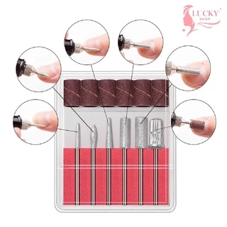 เครื่องเจียรเล็บ ขนาดเล็ก เครื่องเจียรไฟฟ้า มี 6 สี
