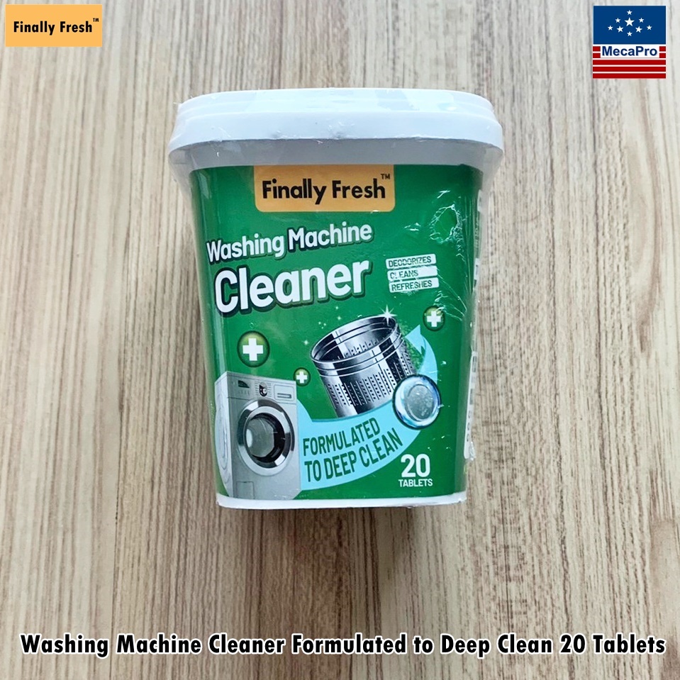 Finally Fresh® Washing Machine Cleaner Formulated to Deep Clean 20 Tablets ผลิตภัณฑ์ทำความสะอาดเครื่องซักผ้า